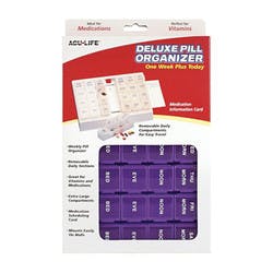 Acu-Life Deluxe Pill Organizer