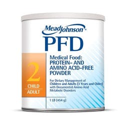 Mead Johnson PFD 2 Medical Food Protein &amp; Amino Acid Free Powder, 1 lb