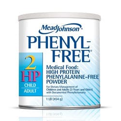 Mead Johnson Phenyl-Free 2HP Medical Food High Protein Powder,  1 lb