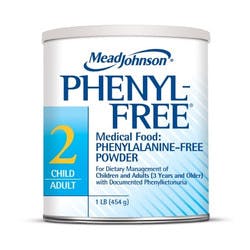 Mead Johnson Phenyl-Free 2 Infant Formula &amp; Medical Food Powder, 1 lb.