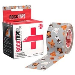 RockTapeRx Kinesiology Tape for Kids, 2&quot; X 16.4'