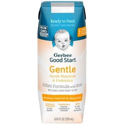 Gerber Good Start Gentle Infant Formula with Iron, Ready-to-Use Liquid, 8.45 oz.