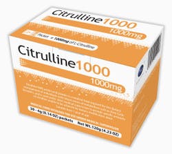 Citrulline 1000 Amino Acid Oral Supplement, 4 Grams