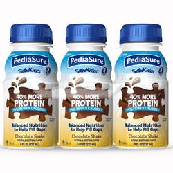 PediaSure Sidekicks High Protein Pediatric Oral &amp; Tube Feeding Supplement Shake, Chocolate, 8 oz.