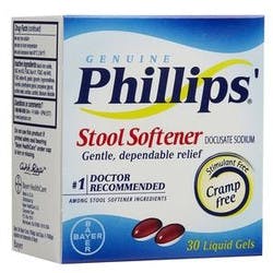 Phillips's Stool Softener, 30 Liquid Gels
