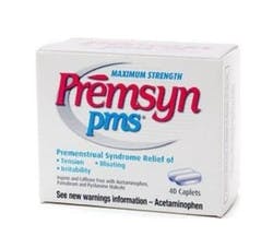 Premsyn PMS Premenstrual Symptom Relief, Maximum Strength, 40 Caplets