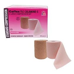 CoFlex TLC Calamine Standard Compression Bandage, 3&quot;