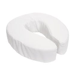 Essential Medical Padded Toilet Seat Cushion, 4&quot; Thick