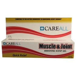 CareAll Muscle and Joint Vanishing Scent Gel