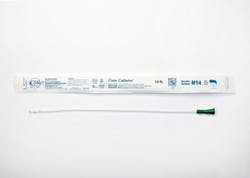 Cure Catheter Male Straight Tip Intermittent Catheter, 16&quot;