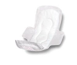 Medline Maxi Pads with Wings, Heavy Absorbency