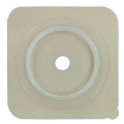 Securi-T USA Two-Piece Cut-to-Fit Standard Wear Solid Hydrocolloid Wafer without Collar