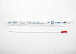 Cure Catheter Urethral Catheter, Male Straight Tip, Uncoated PVC, 16&quot;