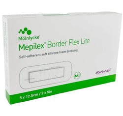 Mepilex Border Flex Lite Silicone Adhesive Dressing with Border
