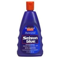 Selsun Blue Dandruff Shampoo, Scented, 11 oz.