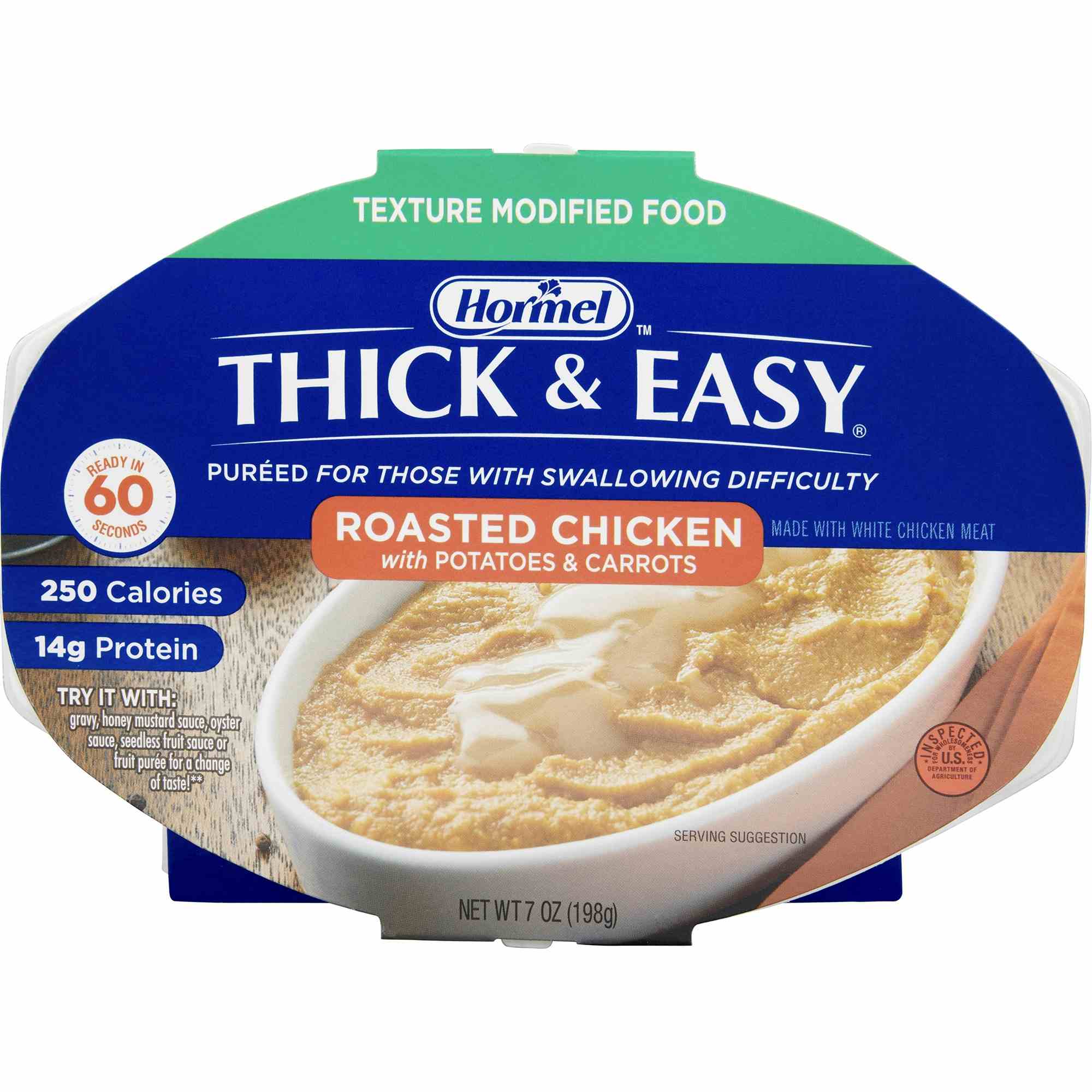 Thick & Easy Purees, Roasted Chicken with Potatoes and Carrots