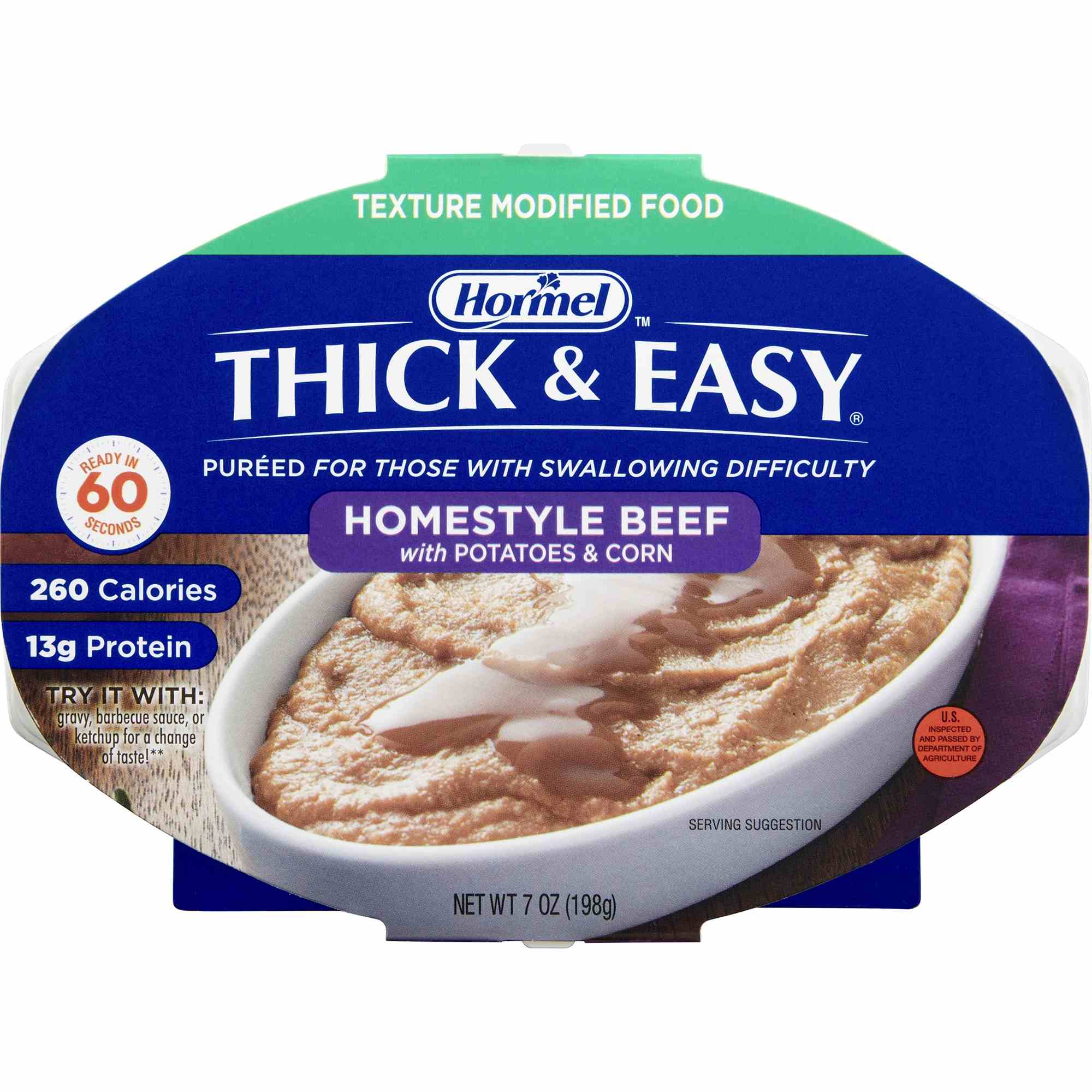 Thick & Easy Purees, Beef with Potatoes and Corn