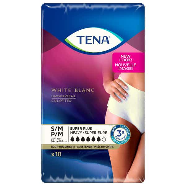 TENA Women Super Plus Heavy Protective Incontinence Underwear, Super Absorbency