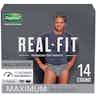 Depend Real-Fit Pull-Up Underwear for Men, Maximum