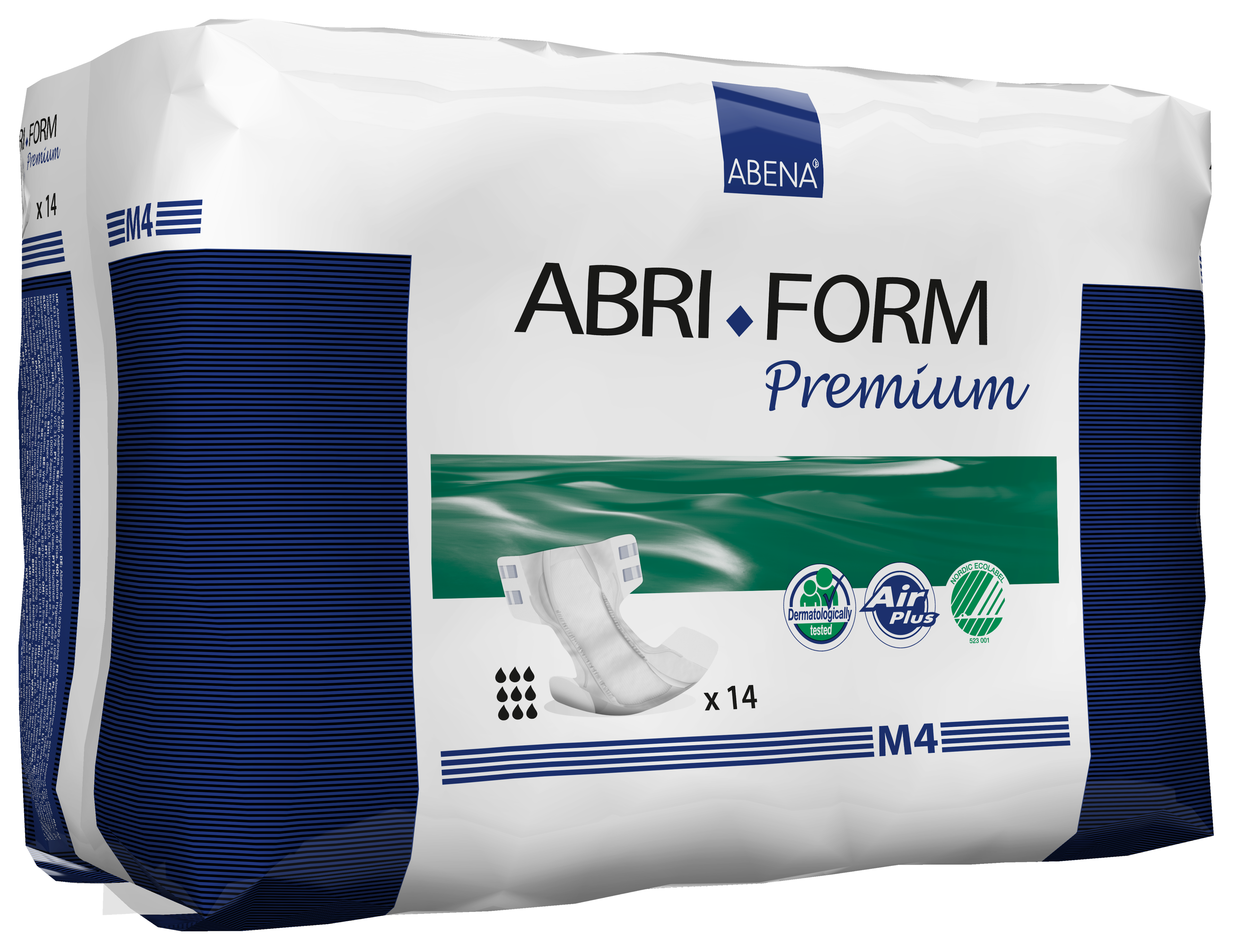 Abena Abri-Form Premium Adult Diapers with Tabs, M4