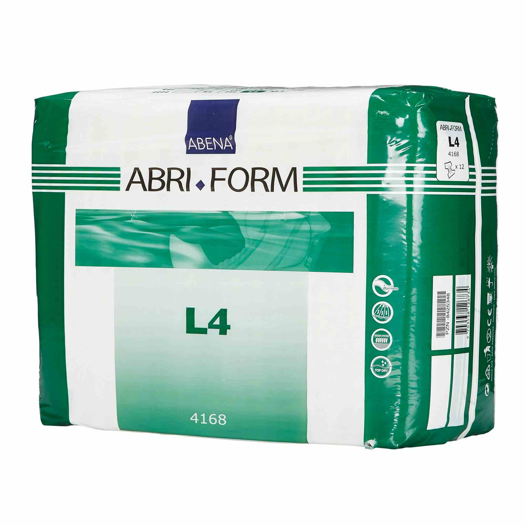 Abena Abri-Form Diapers with Tabs, L4