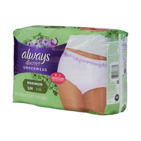 Always Discreet Pull-Up Underwear for Women, Maximum