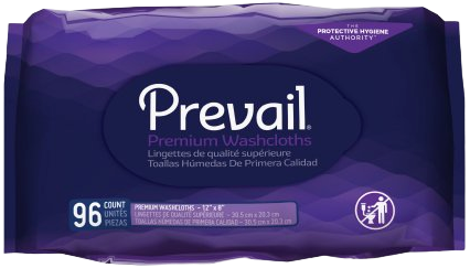 Prevail Personal Wipes with Aloe