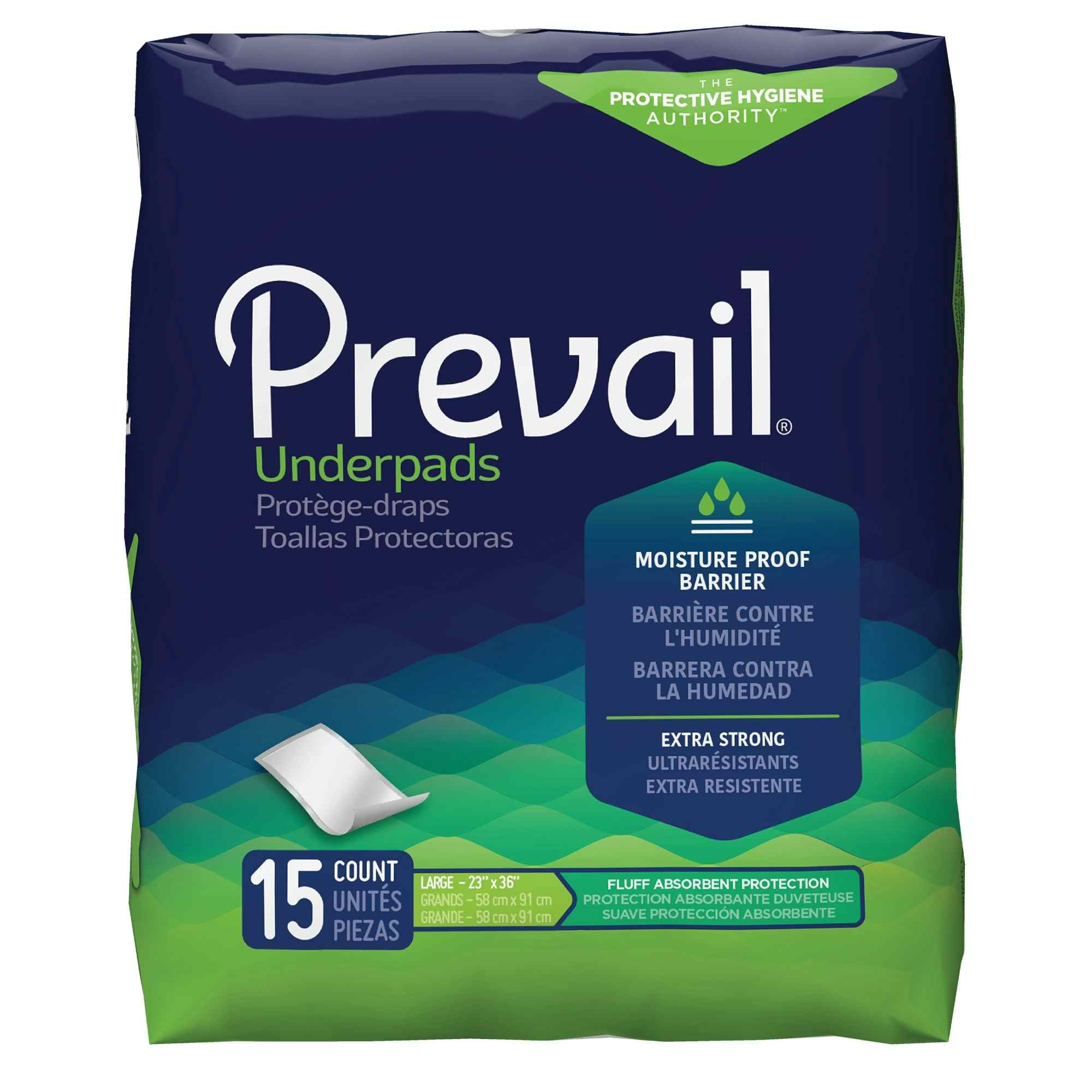 Prevail Underpads, Fluff