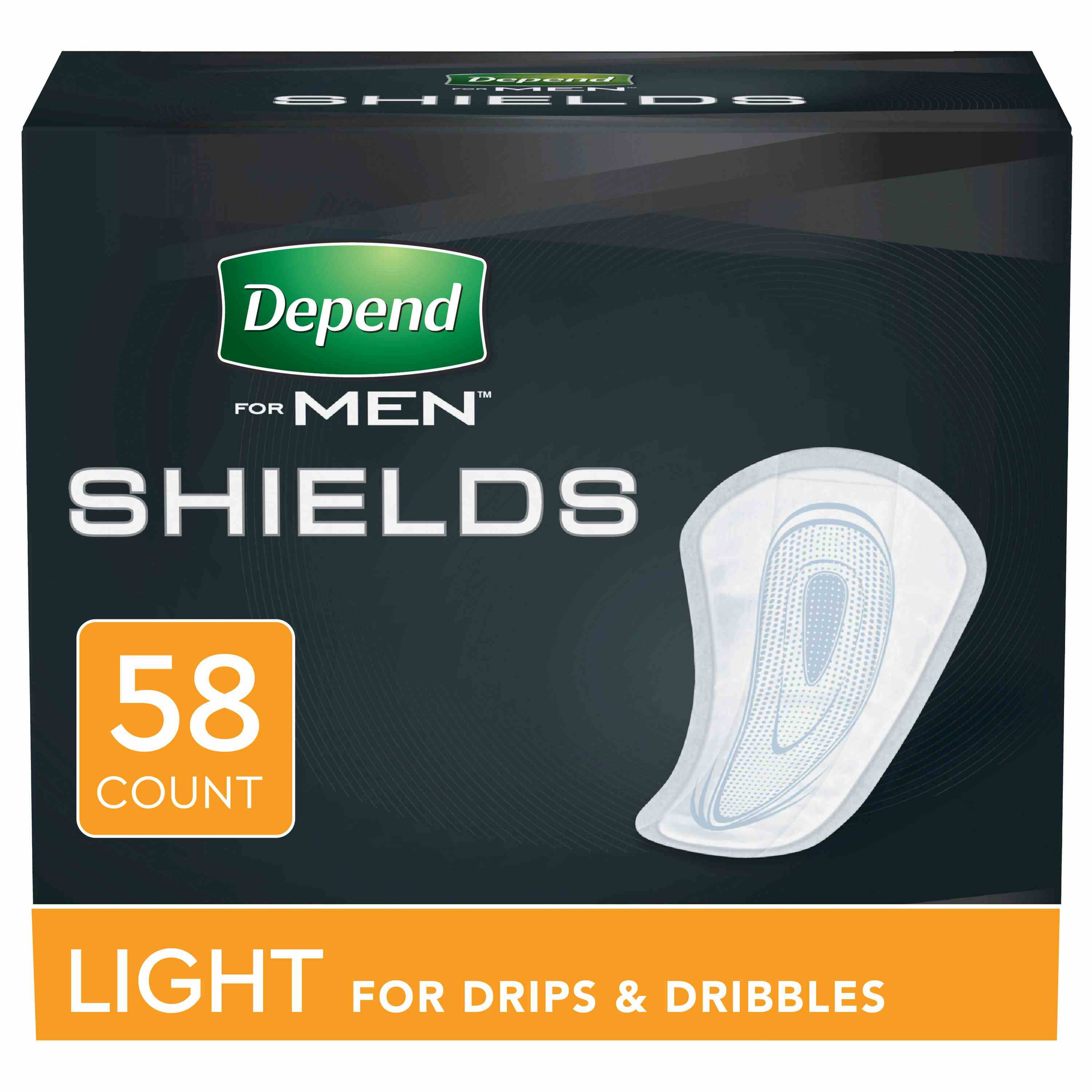 Depend Shields for Men, Light