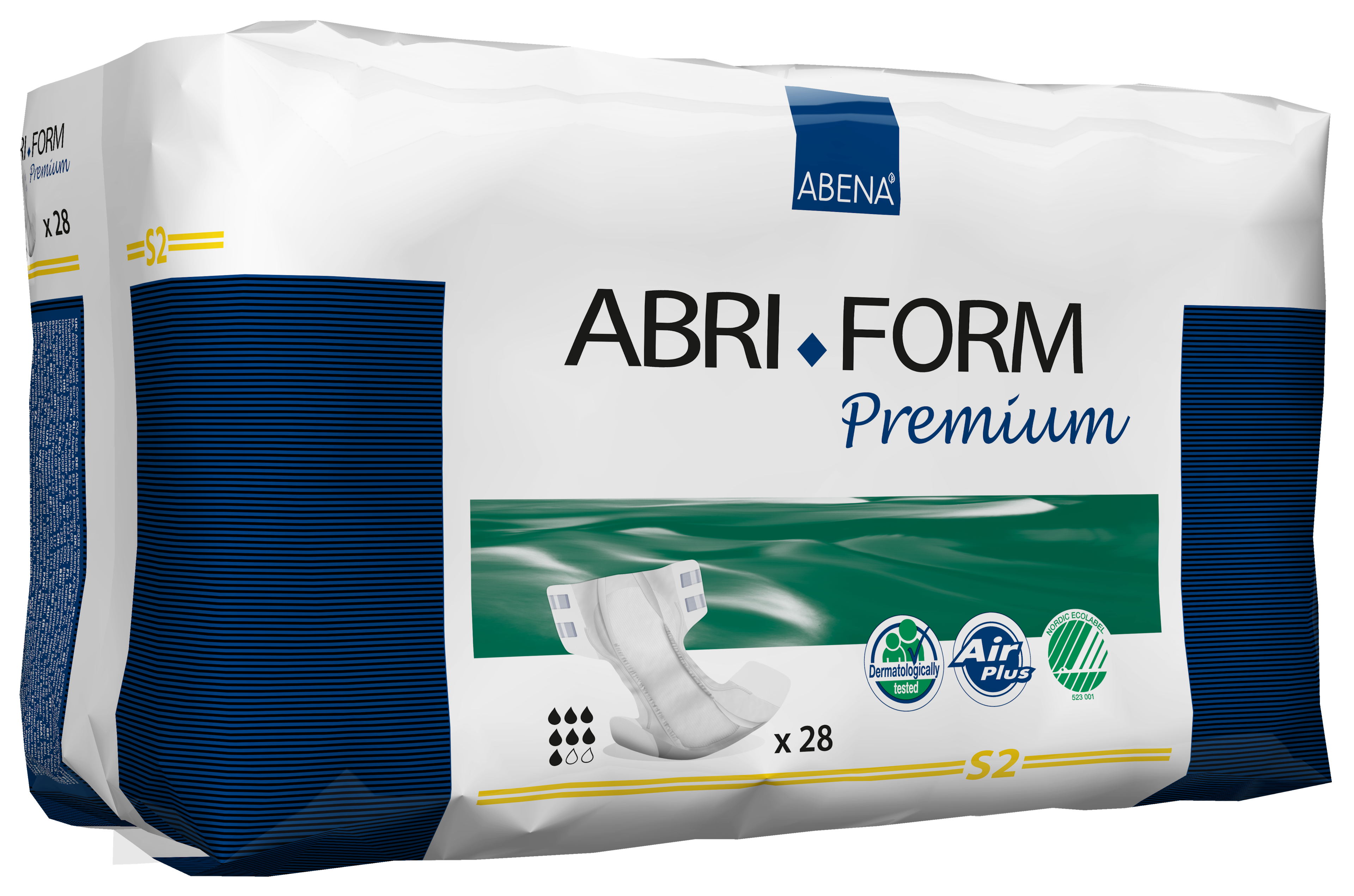 Abena Abri-Form Premium Adult Diapers with Tabs, S2