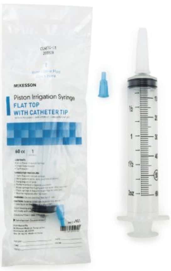 McKesson Irrigation Catheter Tip Syringe, NonSterile