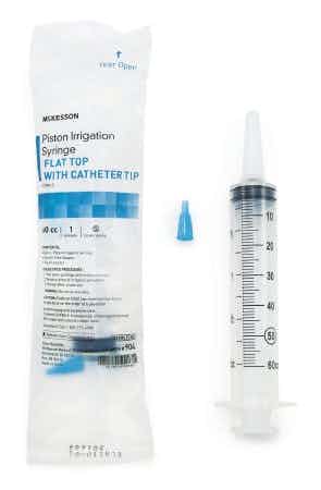 McKesson Irrigation Catheter Tip Syringe, Sterile