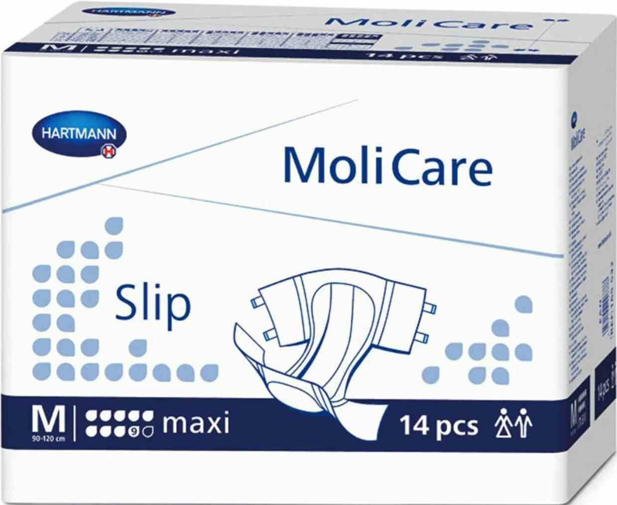 MoliCare Slip Diapers with Tabs, Maxi