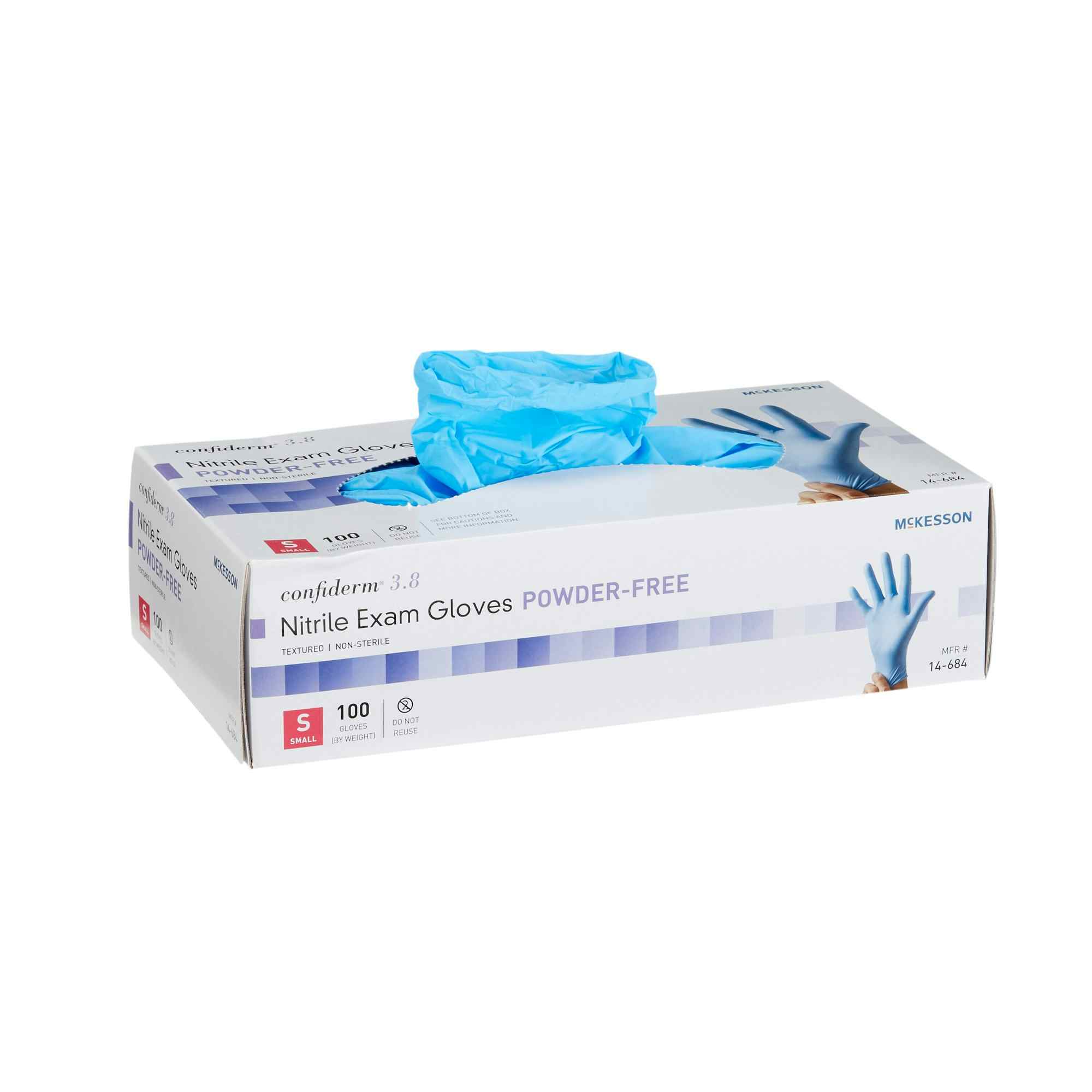 McKesson Confiderm 3.8 Powder-Free Nitrile Gloves