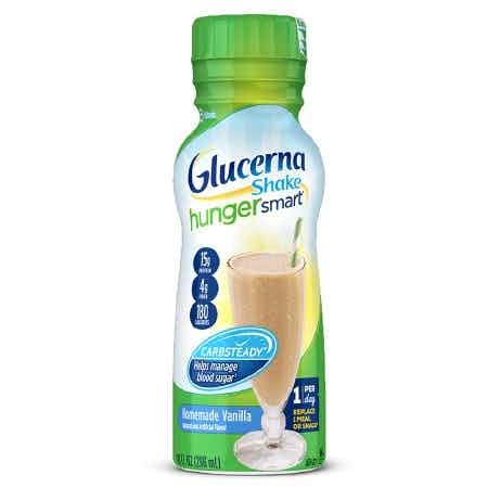 Glucerna Ready to Use Hunger Smart Oral Supplement, Creamy Strawberry Flavor, 10  oz., Bottle