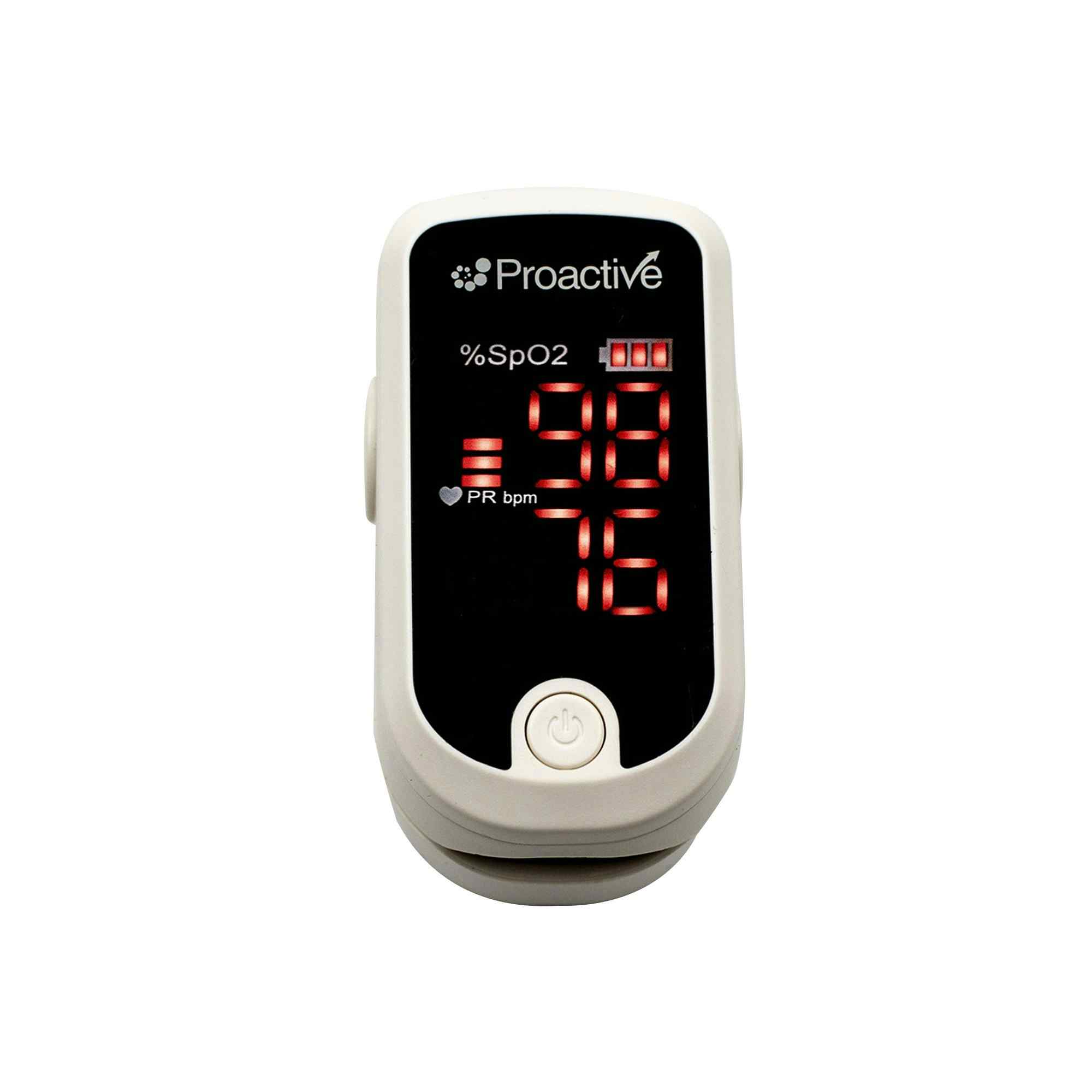 Proactive Fingertip Pulse Oximeter