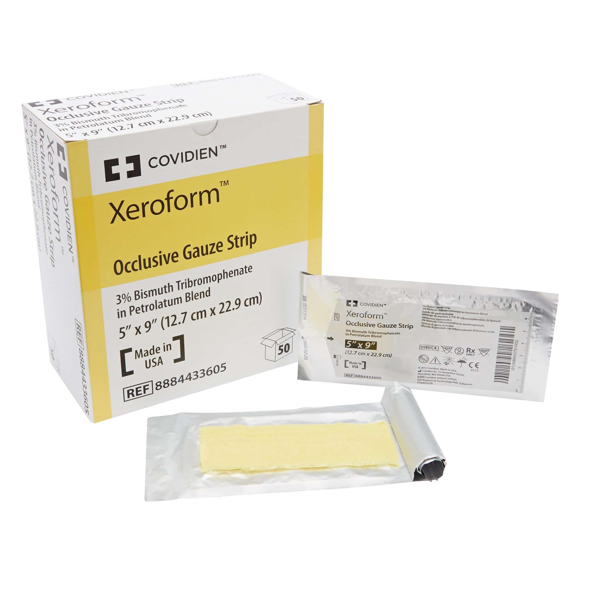 xeroform petrolatum dressing AWD Medical Xeroform Petrolatum Dressing 5x9 - Non-Adhering 5"x9" (25 Pack)