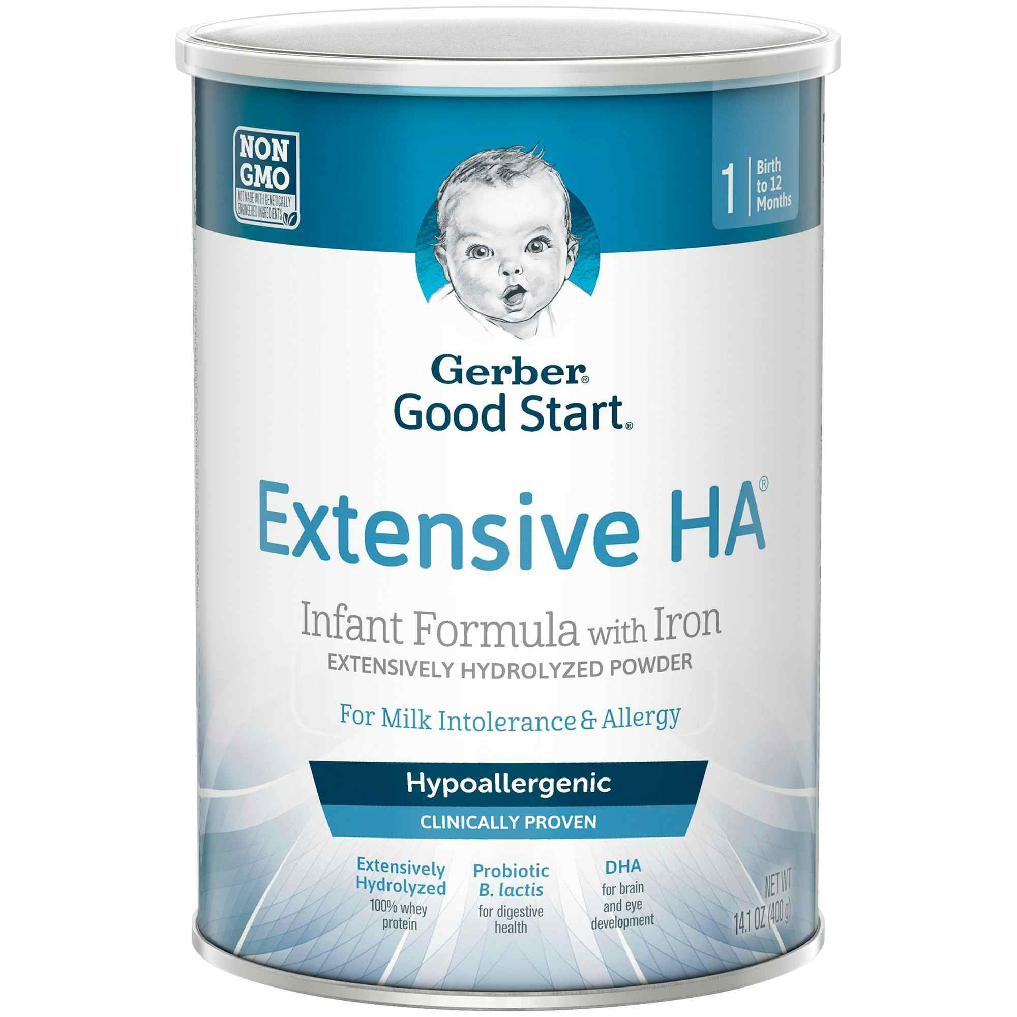 Gerber Good Start Extensive HA Infant Formula with Iron, 14.1 oz.