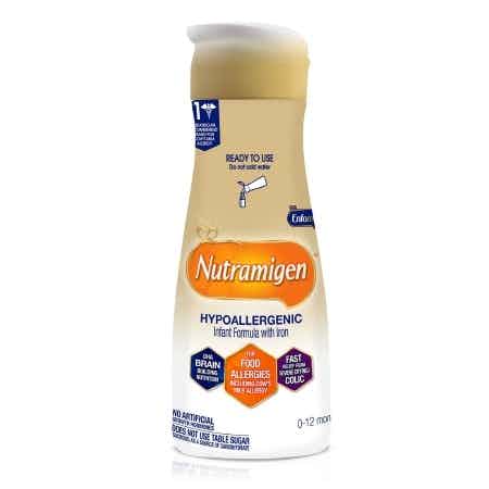 Enfamil Nutramigen Hypoallergenic Infant Formula with Iron, Ready-to-Use Liquid, 32 oz.