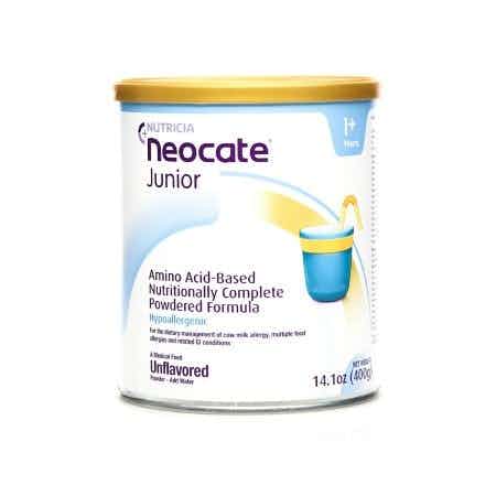 Nutricia Neocate Junior Amino-Acid Based Nutritionally Complete Powdered Formula, Unflavored, 14.1 oz.