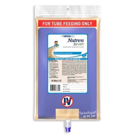 Nutren Junior Nutritionally Complete Tube Feeding Formula, Unflavored, 1000mL