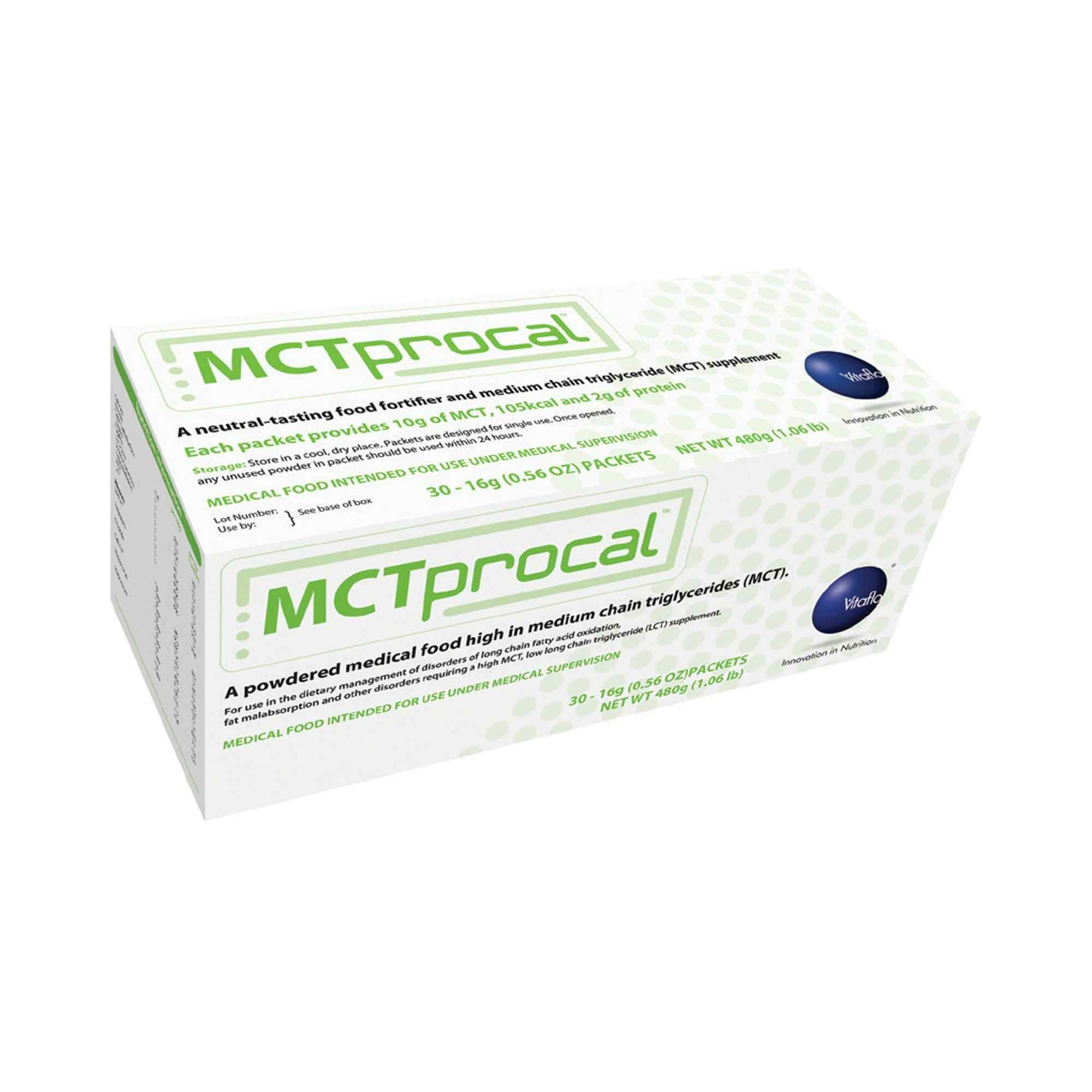 MCTprocal MCT Oral Supplement, Orange Flavor , 16 Grams