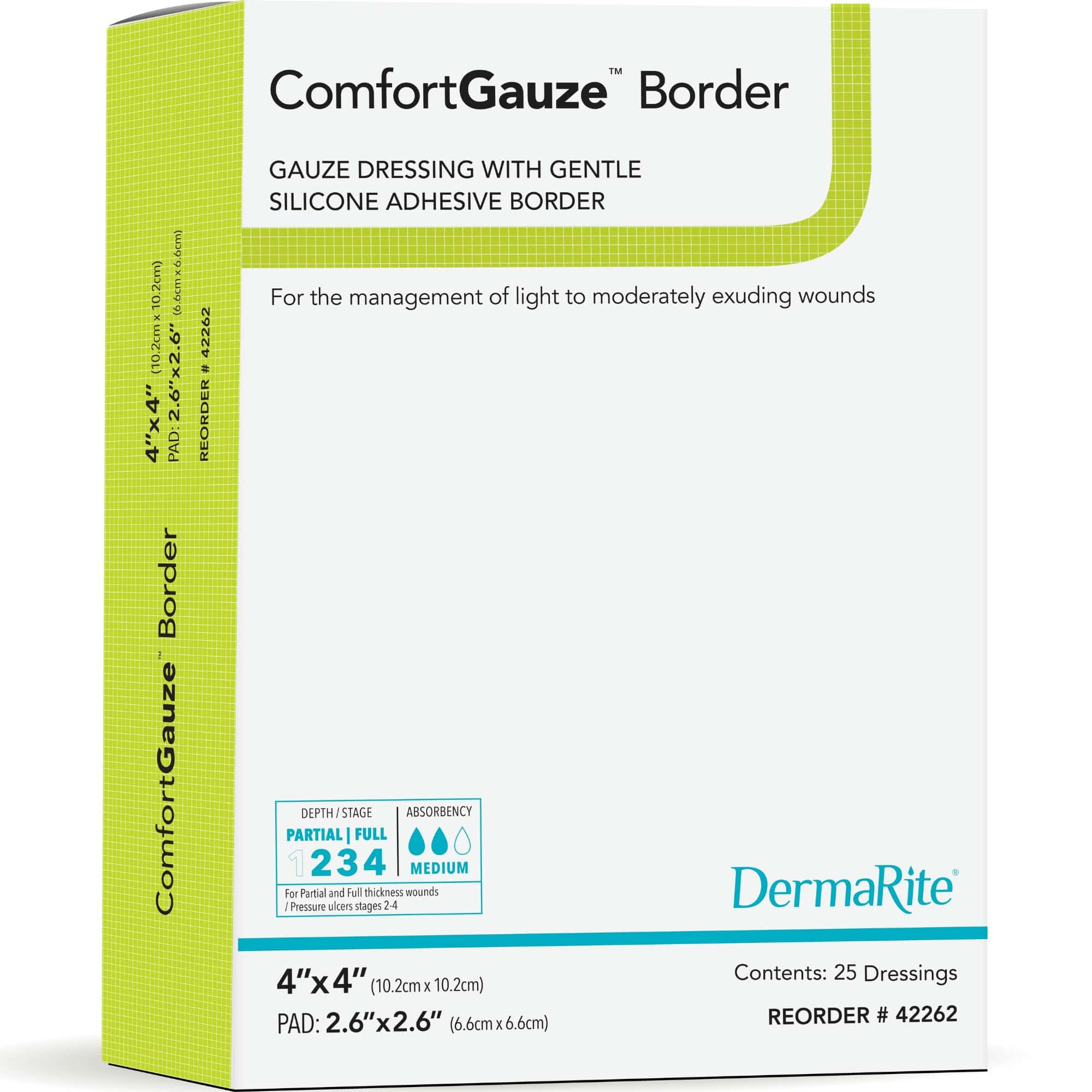 sterile gauze dressing DermaRite Adhesive Wound Dressing, Bordered dcmedicalsupply Sterilux Bulky Gauze | Medco