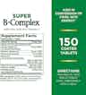 Nature's Bounty Super B Complex Supplement with Folic Acid and Vitamin C