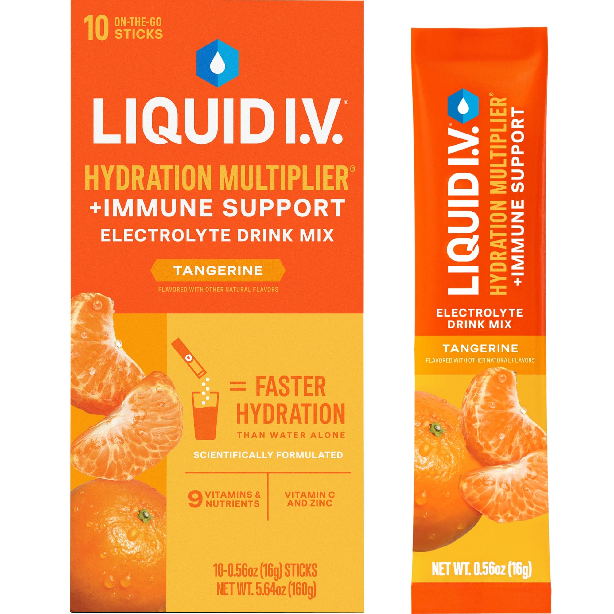Liquid I.V. Hydration Multiplier + Immune Support Drink Mix