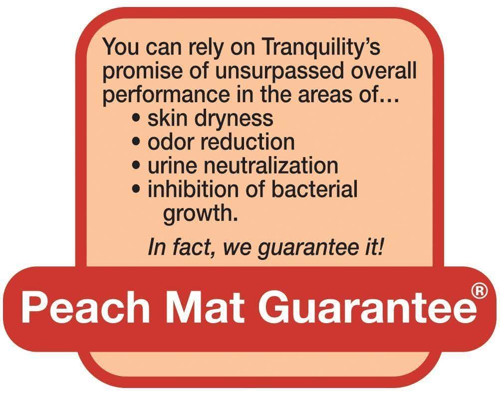 Tranquility Bariatric Briefs Peach Mat