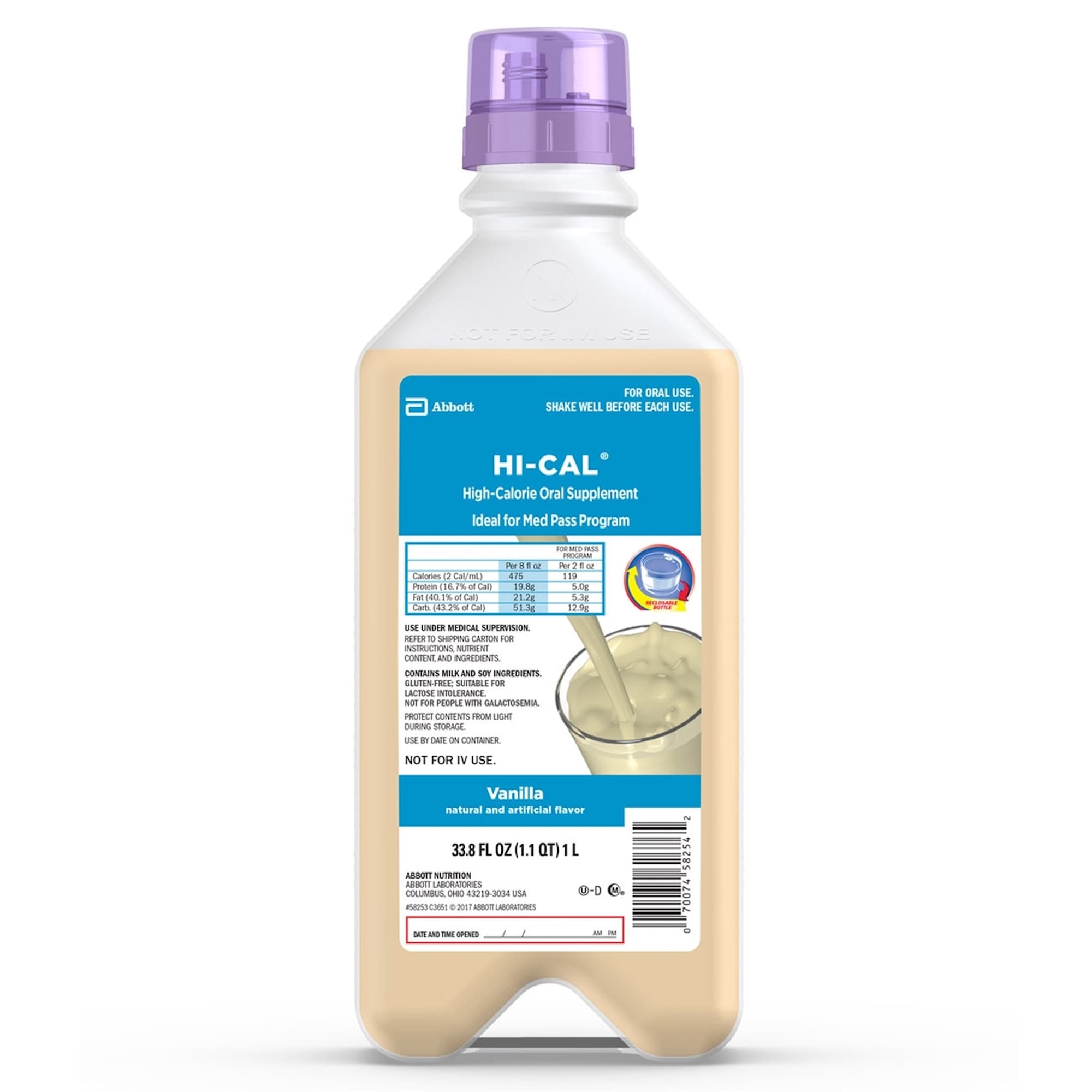 Hi-Cal Oral Supplement