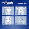 Attends Advanced Adult Diapers with Tabs, Severe, How to use