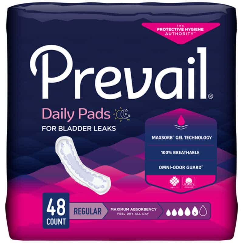 Prevail Pads, Maximum,PV-916/1, Regular 11" - Pack of 48