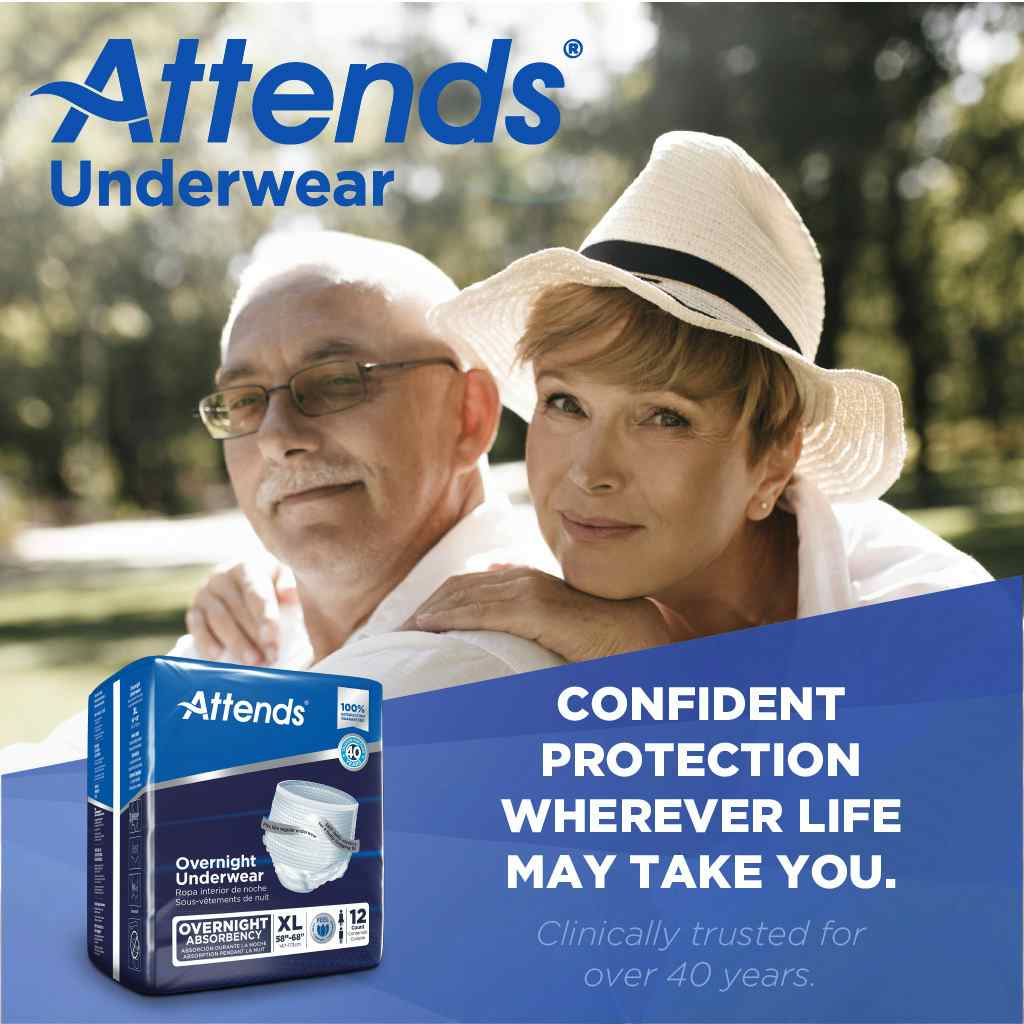 Attends Overnight Protective Pull-Up Underwear 